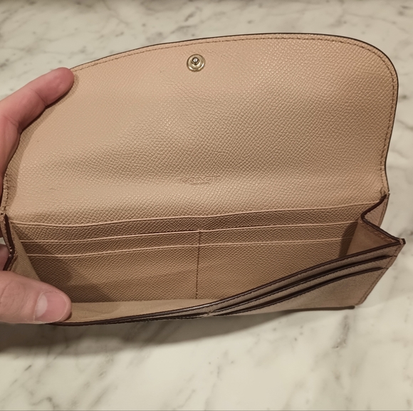 Coach Leather Envelope Wallet - Picture 5 of 8